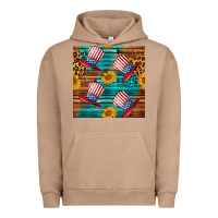 Pigment Burro celebrity hat with leopard Urban Hoodie - BundleAndBundleShop