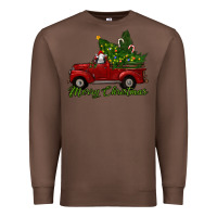 Chestnut merry christmas baby sheep trees with truck Premium Sweatshirt - RanaPortraitStore