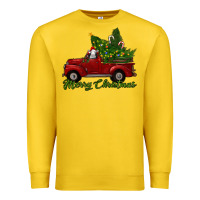 Lemon merry christmas baby sheep trees with truck Premium Sweatshirt - RanaPortraitStore