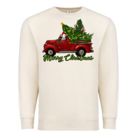 Sandshell merry christmas baby sheep trees with truck Premium Sweatshirt - RanaPortraitStore