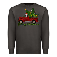 Smoke merry christmas baby sheep trees with truck Premium Sweatshirt - RanaPortraitStore