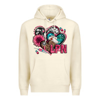 Sandshell lpn licensed practical nurse hearts Premium Hoodie - Jasminsmagicworld