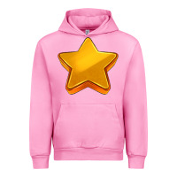 Fuchsia Pink 3d golden stars Urban Hoodie - AdoDesignShop