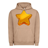 Pigment Burro 3d golden stars Urban Hoodie - AdoDesignShop