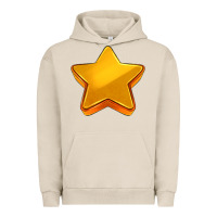 Pigment French Oak 3d golden stars Urban Hoodie - AdoDesignShop