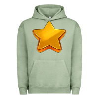 Pigment Oil Green 3d golden stars Urban Hoodie - AdoDesignShop