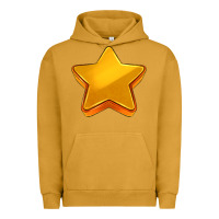 Pigment Peanut Butter 3d golden stars Urban Hoodie - AdoDesignShop