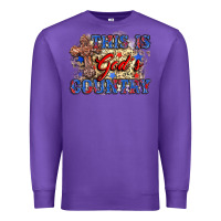 Purple this is god's country Premium Sweatshirt - Zillion Design Studio