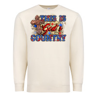 Sandshell this is god's country Premium Sweatshirt - Zillion Design Studio