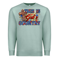 Seafoam this is god's country Premium Sweatshirt - Zillion Design Studio