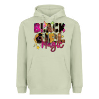 Matcha black girl magic Heavyweight Hoodie - Zillion Design Studio