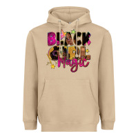 Mushroom black girl magic Heavyweight Hoodie - Zillion Design Studio
