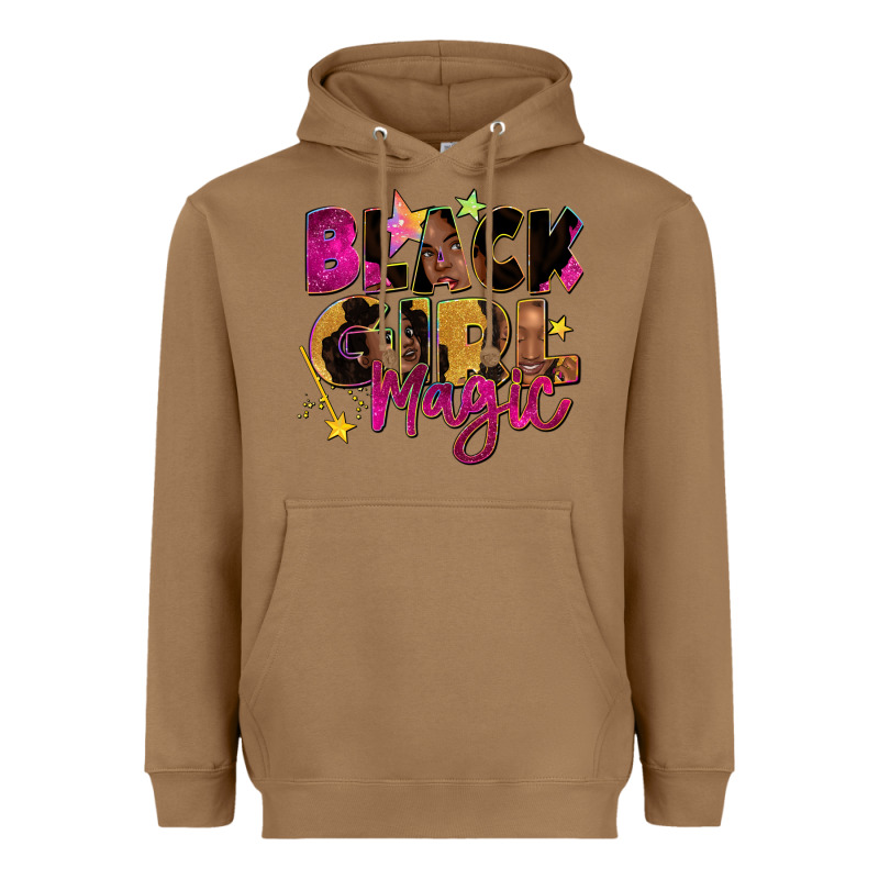 Black Girl Magic Heavyweight Hoodie by Zillion Design Studio | Teevron