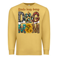 Antique Gold kinda busy being a dog mom Premium Sweatshirt - texasbilliewilder