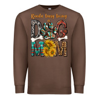 Chestnut kinda busy being a dog mom Premium Sweatshirt - texasbilliewilder