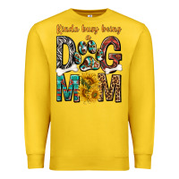 Lemon kinda busy being a dog mom Premium Sweatshirt - texasbilliewilder