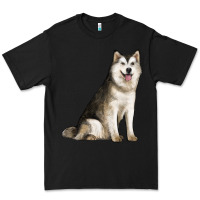 Black Alaskan Malamute Dog Premium Tee - LillyAllenDesigns