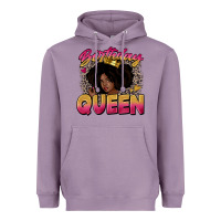 Lavender birthday queen Heavyweight Hoodie - Zillion Design Studio