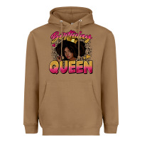 Toasted Coconut birthday queen Heavyweight Hoodie - Zillion Design Studio