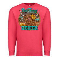 Cardinal Highland Heifer Western Premium Sweatshirt - RanaPortraitStore