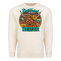 Sandshell Highland Heifer Western Premium Sweatshirt - RanaPortraitStore