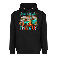 Black back that thing up Heavyweight Hoodie - texasbilliewilder