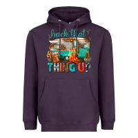 Plum back that thing up Heavyweight Hoodie - texasbilliewilder