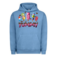 Pigment Pebble Blue yummy Urban Hoodie - AdoDesignShop