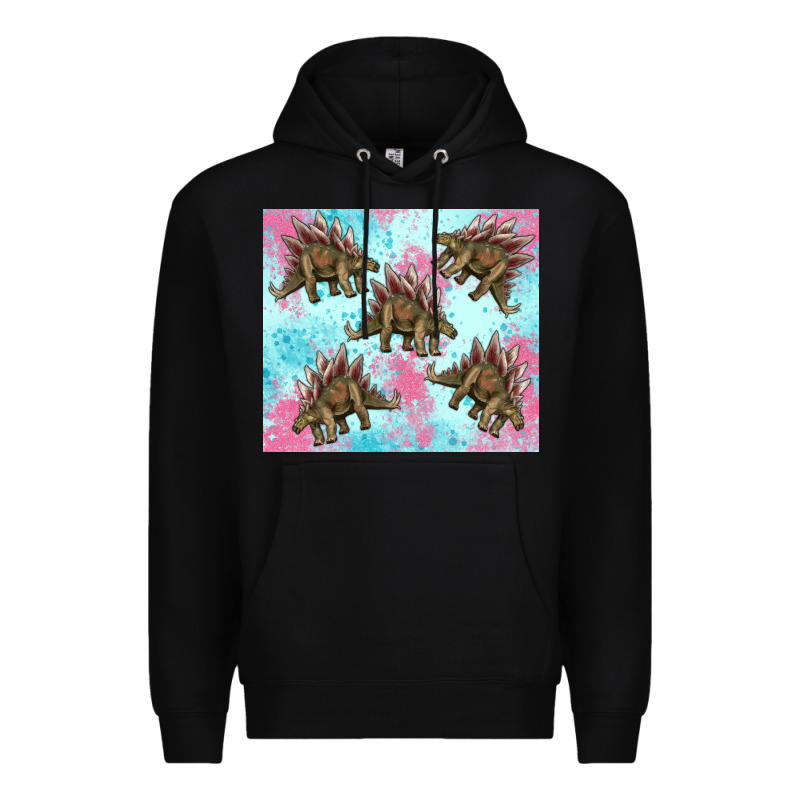 Dinosaur Stegosaurus Premium Hoodie by Artiststas | Teevron
