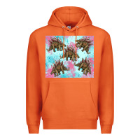 Carrot dinosaur stegosaurus Premium Hoodie - Artiststas