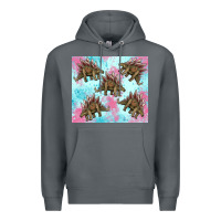 Rock dinosaur stegosaurus Premium Hoodie - Artiststas