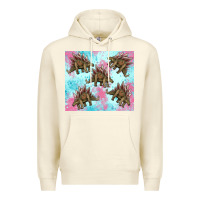 Sandshell dinosaur stegosaurus Premium Hoodie - Artiststas