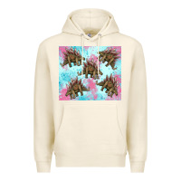 Tofu dinosaur stegosaurus Premium Hoodie - Artiststas