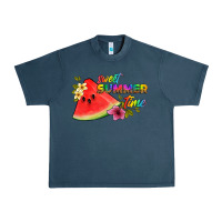 Midnight Navy sweet summer time Urban Heavy Tee - Artiststas