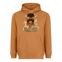 Meerkat believe praying afro messy bun Heavyweight Hoodie - texasbilliewilder