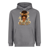 Storm believe praying afro messy bun Heavyweight Hoodie - texasbilliewilder