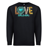 Black love mom western Premium Sweatshirt - texasbilliewilder