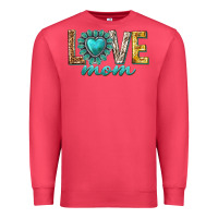 Cardinal love mom western Premium Sweatshirt - texasbilliewilder