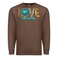 Chestnut love mom western Premium Sweatshirt - texasbilliewilder