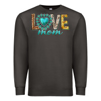 Smoke love mom western Premium Sweatshirt - texasbilliewilder