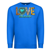 True Royal love mom western Premium Sweatshirt - texasbilliewilder