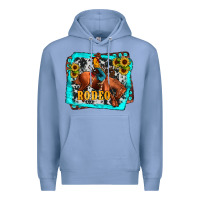 Colony Blue western rodeo Premium Hoodie - JahusDesignShop
