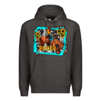 Smoke western rodeo Premium Hoodie - JahusDesignShop