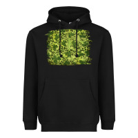 Black st patrick's day shamrock leopard background Heavyweight Hoodie - RanaPortraitStore