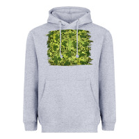 Heather Grey st patrick's day shamrock leopard background Heavyweight Hoodie - RanaPortraitStore