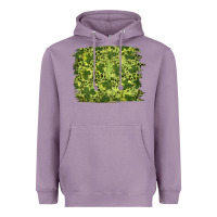 Lavender st patrick's day shamrock leopard background Heavyweight Hoodie - RanaPortraitStore