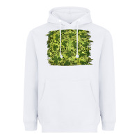 White st patrick's day shamrock leopard background Heavyweight Hoodie - RanaPortraitStore