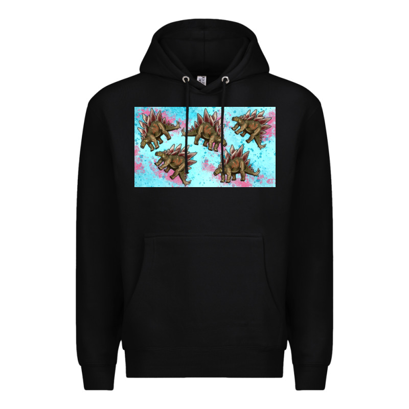 Dinosaur Stegosaurus Sippy Cup Premium Hoodie by Artiststas | Teevron