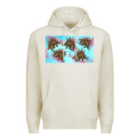 Oatmeal Heather dinosaur stegosaurus sippy cup Premium Hoodie - Artiststas