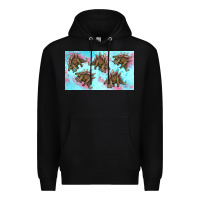 Black dinosaur stegosaurus sippy cup Premium Hoodie - Artiststas